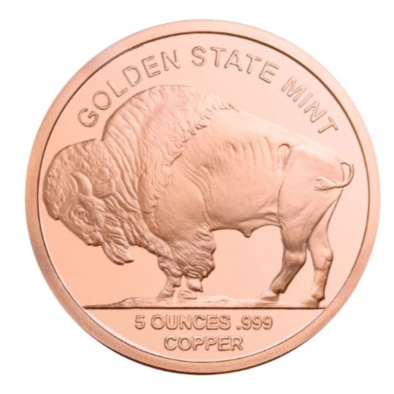 5oz Kupfer USA Buffalo GSM