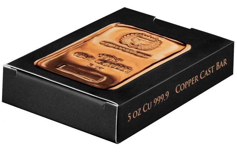 Germania Mint - 5 oz Kupferbarren