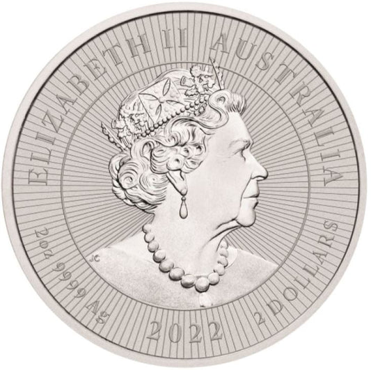 2 oz Silber Dingo 2022 Perth Mint