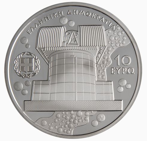 Aristarchos von Samos Silbermünze 10 Euro Proof