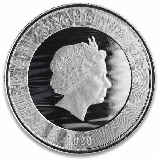 Cayman Islands 2020 Marlin 1 oz Silbermünze