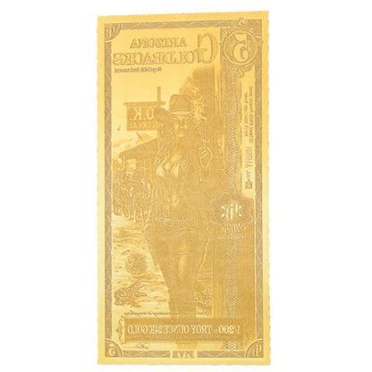 Arizona 5 Goldbacks Goldnote 1/200 oz