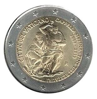Vatikan 2€ 2019 - Sixtinische Kapelle