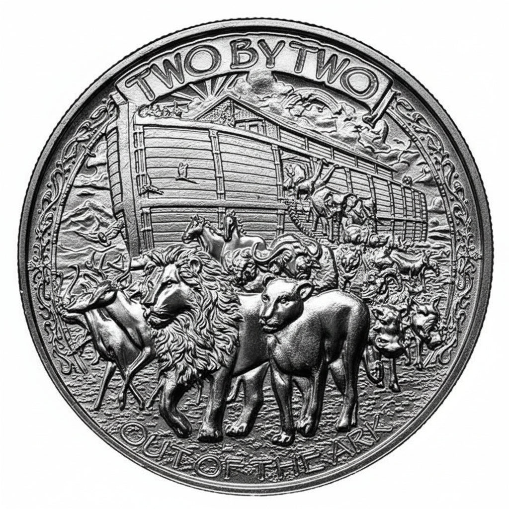 Arche Noah 1 oz Silber Round Mason Mint USA