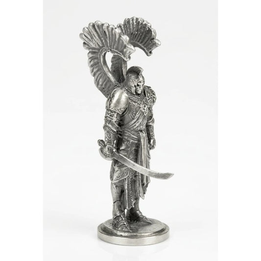 Silberfigur - 1oz Königliches Schach Husar #1 hell