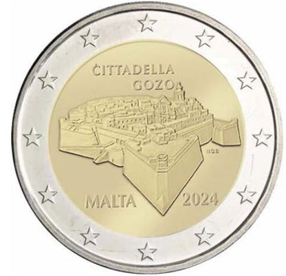 Malta 2€ 2024 - Zitadelle Gozo