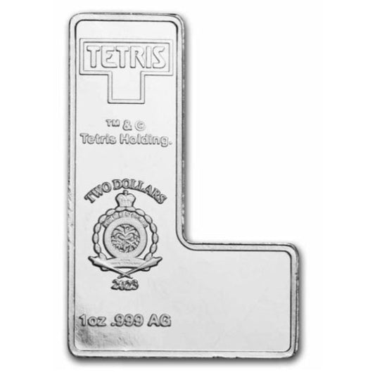 Niue - TETRIS 2023 L-Tetrimino Orange