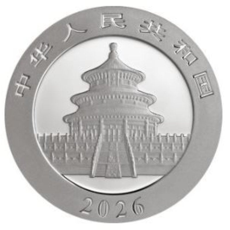 China - Panda 2026 Dach rot coloriert