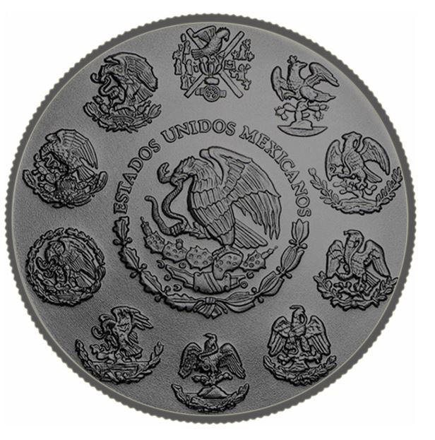 Libertad Volcanoes 2024 Silbermünze 1 oz Mexiko Lava Design