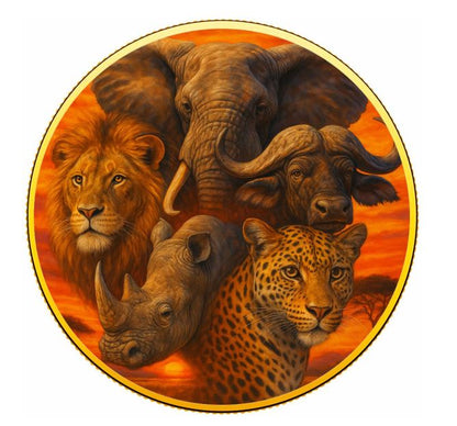 MAMA Libertad 2024 Silbermünze 1 oz Afrika Design