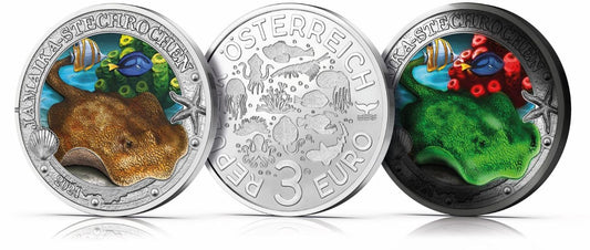 3€ Ozeantaler - #9 Jamaika Stechrochen 2024