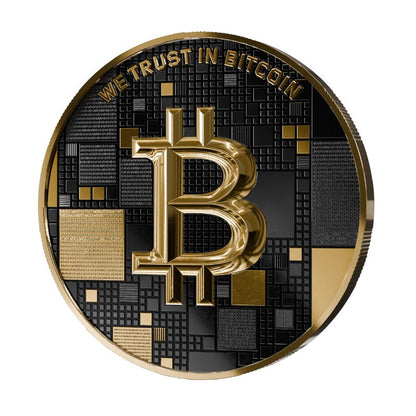 Satoshi Silver - #5 Dolphin Bitcoin Gold + Schwarzes Ruthenium in ApoPAXX