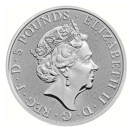 Unicorn of Scotland 2018 2 oz Silbermünze
