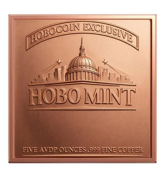 Tutankhamun Cyber Pharao 2026 Kupferprägung 5 oz