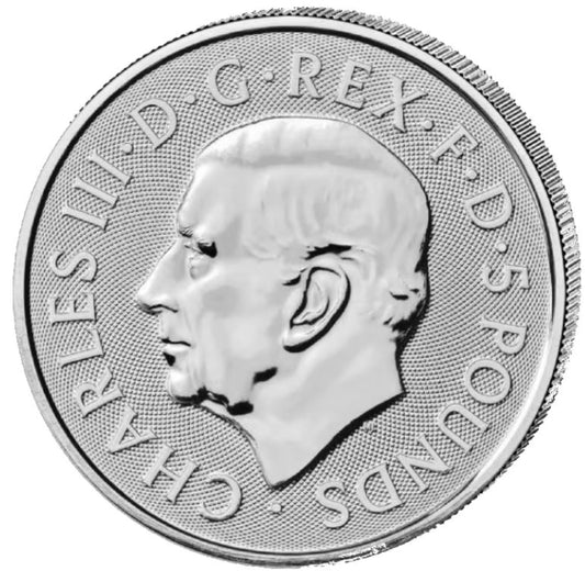 Royal Dragon 2026 2 oz Silbermünze Tudor Beasts