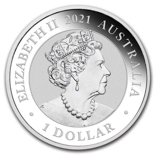 Australien 2021 Schwan 1 oz Silber Perth Mint