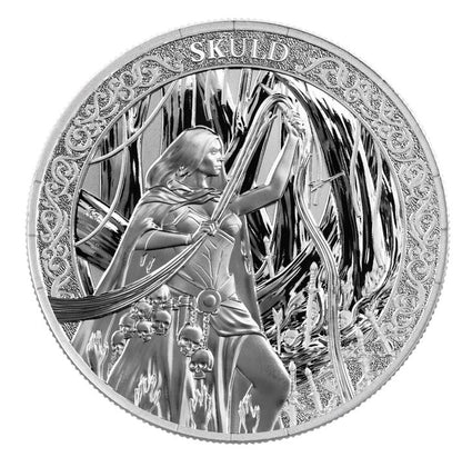 Norns Skuld 2026 Silbermünze 1 oz BU Germania Mint 