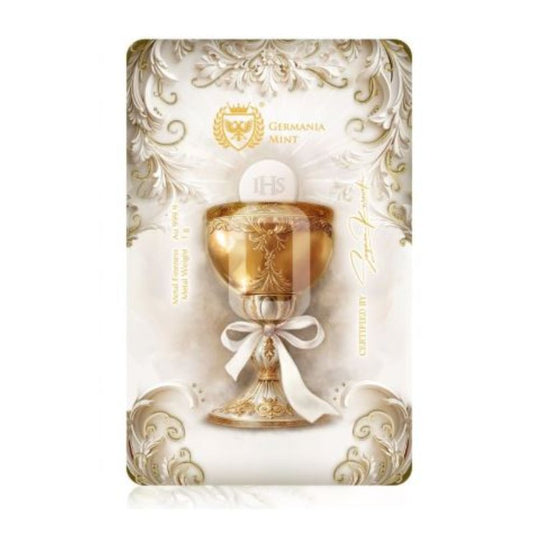 Goldbarren Germania 1 Gramm Erstkommunion I