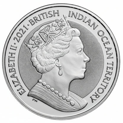 British Indian Ocean Territory – Cutty Sark 1oz Silber 2021
