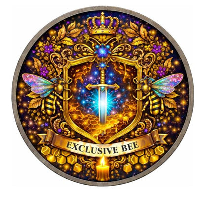 Exclusive Bee 2026 Kupferprägung mit Glitter Wings