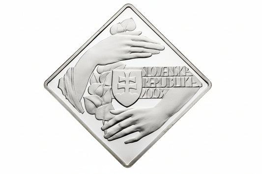 Slowakei 1000 Sk 2003 Silbermünze 2 oz Proof