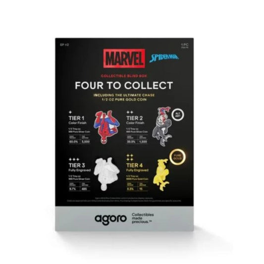 Niue - 0,5oz Marvel Spider-Man Transforms 2026 Blind Box