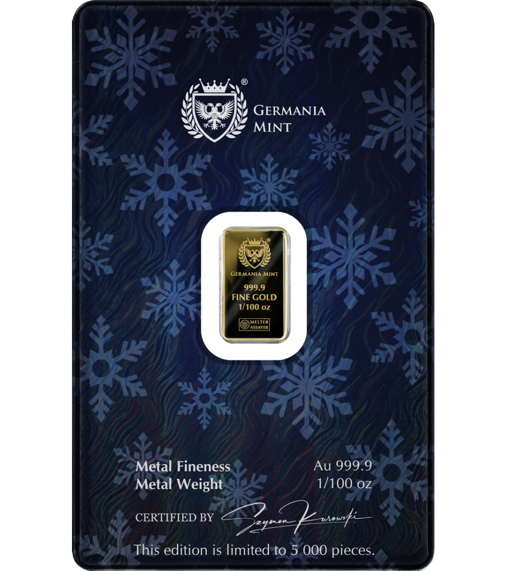Germania - 1/100oz Goldbarren Nutcracker 2026