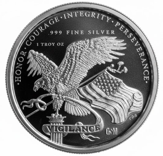 USA - Round Donald J. Trump Golden State Mint