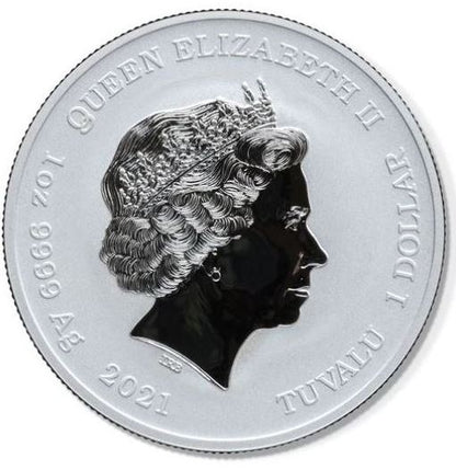 Tuvalu Hades 2021 Silber | Auflage 13.500