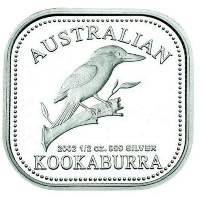 Kookaburra 2002 Square Proof 1/2 oz Silber Australien