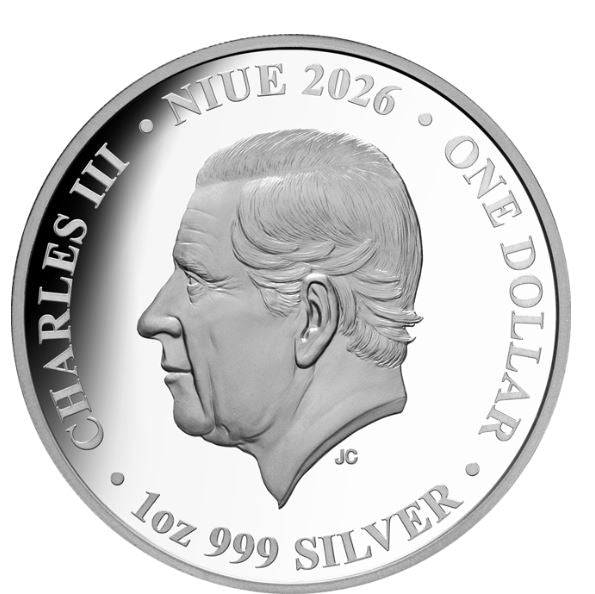 American Lunar Mustang 2026 Silbermünze 1 oz Proof