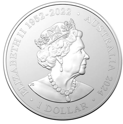 Australien 2024 Tiger Snake 1 oz Silber