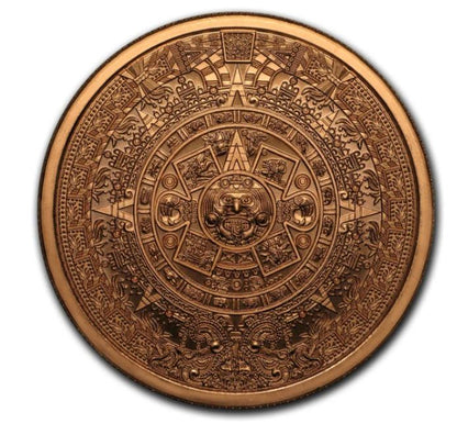 5oz Kupfer USA Azteken Kalender - Edelmetalle Koitz GnbR