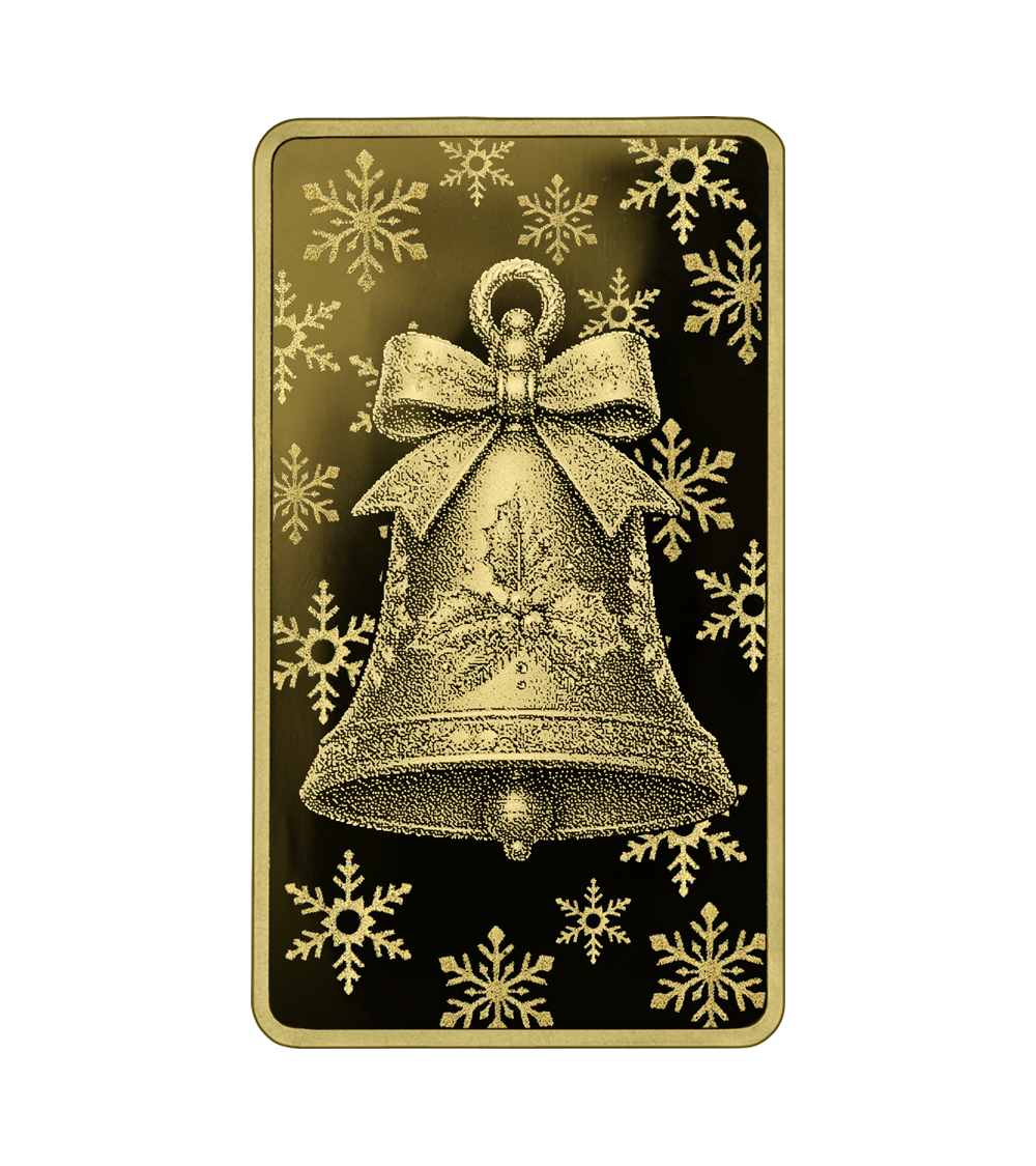 Germania - 4x 1/200oz Goldbarren Christmas 2026