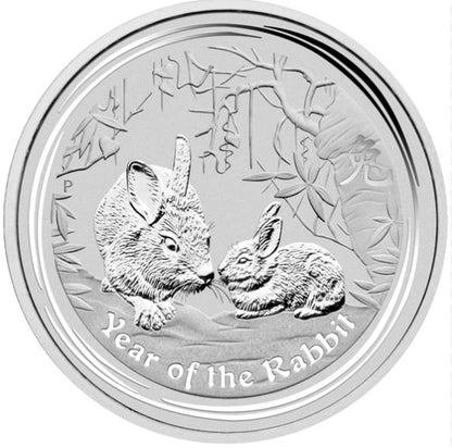 Australien - Lunar II Hase 2oz 2011