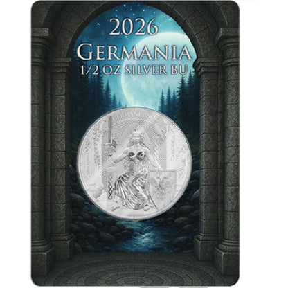 Germania 2026 4 Mark 1/2 oz Silbermünze
