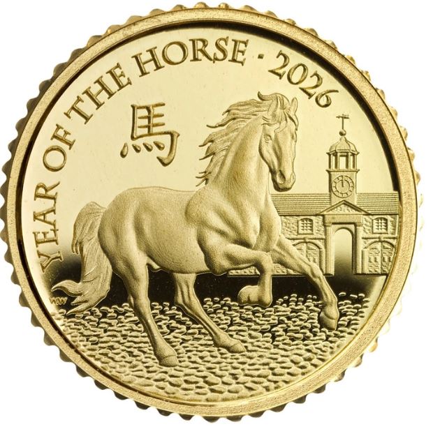 Großbritannien - 1/40 oz Gold Pferd 2026