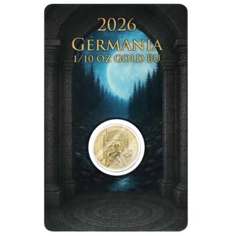 Germania 2026 1/10 oz Goldmünze
