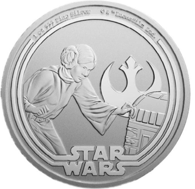 Niue- Star Wars Prinzessin Leia 2025