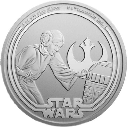 Niue- Star Wars Prinzessin Leia 2025