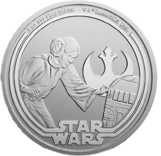Niue- Star Wars Prinzessin Leia 2025