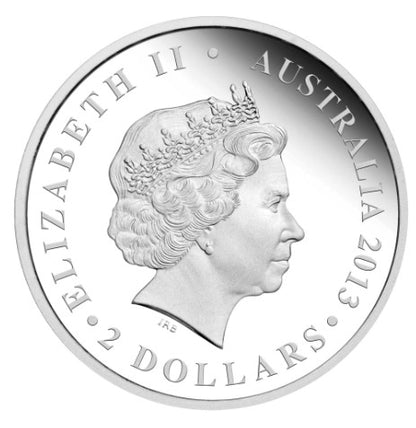 Australien – Ludwig Leichhardt 2oz Silber Proof 2013
