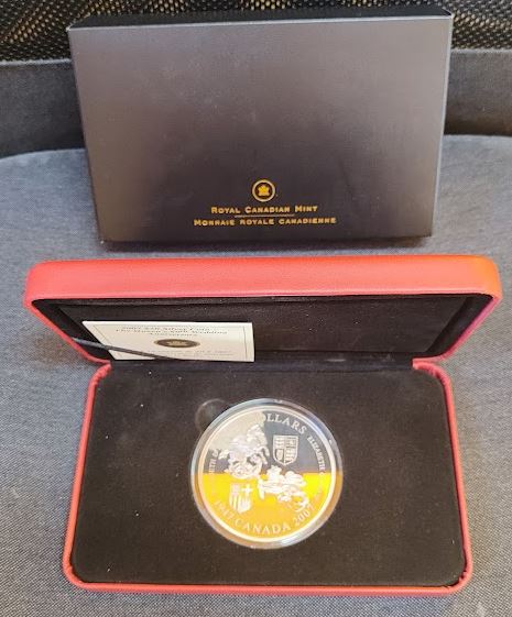 Kanada 50 Dollar 2007 – 5 oz Silber PP Hochzeit Queen