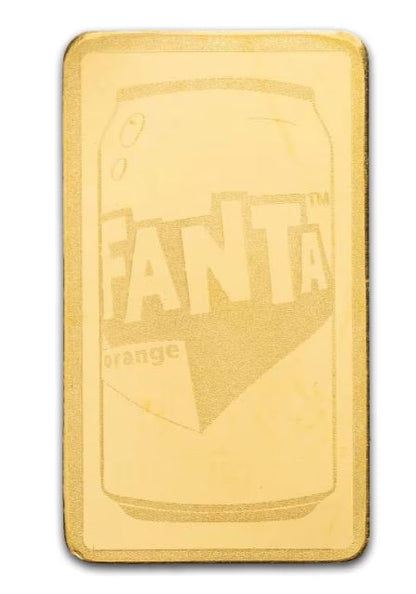 PAMP Fanta Goldbarren 1 g 999,9 Gold Certipack