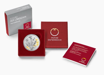 Österreich 10€ PP - Löwenzahn 2022