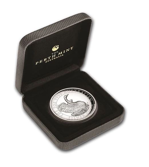 Australien Schwan 2020 5 oz Silber High Relief PP Perth Mint