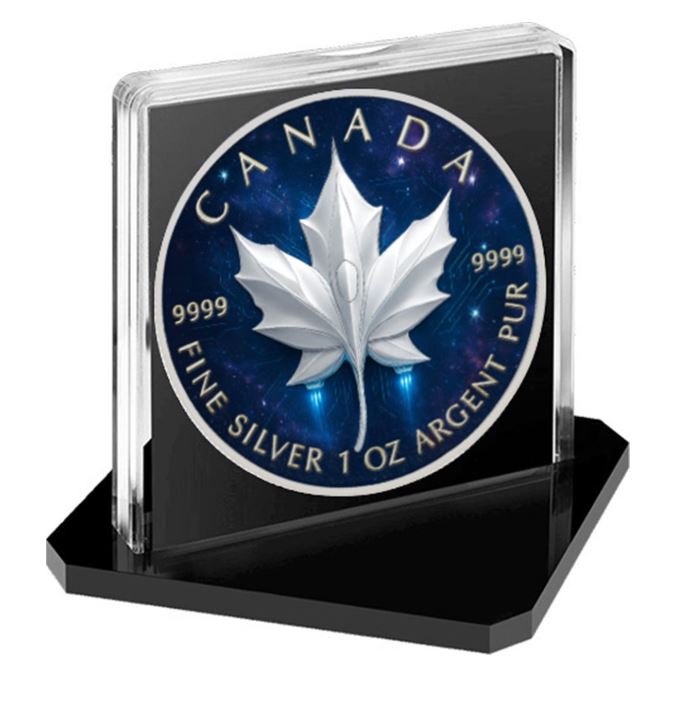 Canada 3i CANADATLAS 2025 1 Unze Silbermünze coloriert