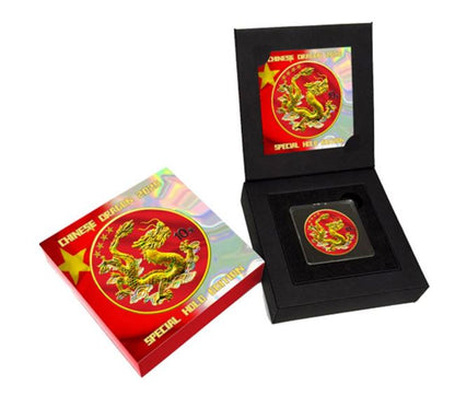 Chinese Dragon 2025 Holo Silbermünze 1 oz China