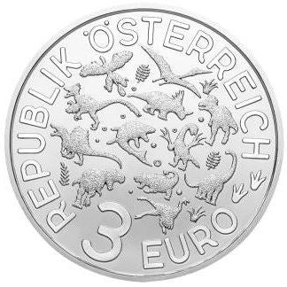 3€ Dinotaler 2021 - Deinonychus #7