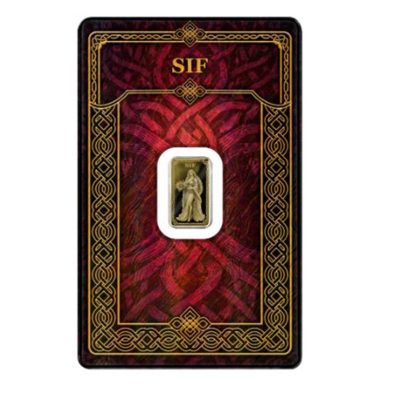 Gods of Germania – Sif Goldbarren 1/100oz